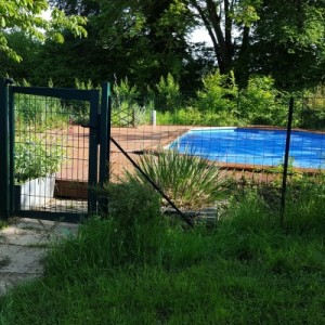 Cloture pour piscine dans l'Orne